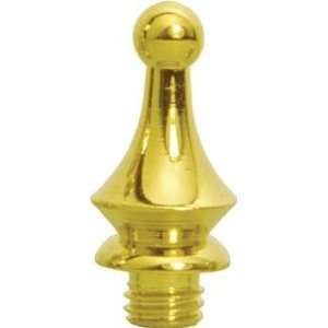 Deltana DSWT3 UNL Unlaquered 1 1/4 Solid Brass Windsor Tip Decorative 
