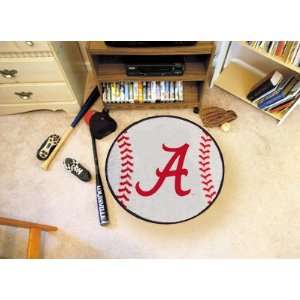  University of Alabama Baseball Rug