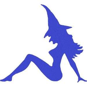  Witch Mudflap Girl Halloween Cool Sexy for Cars and Walls 