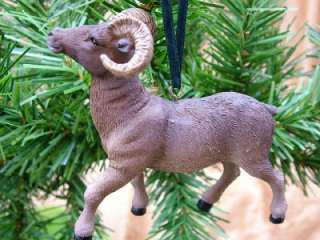 New Mountain Goat Ram Animal Hunting Christmas Ornament  
