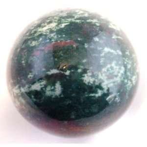  Cloud Green Planet Crystal Astral Travel Sphere 2.5 