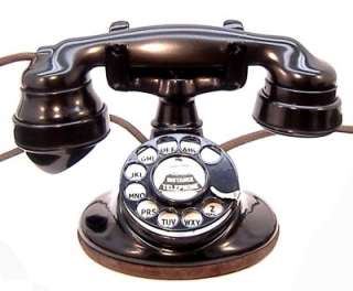 Western Electric Model 102 Round Base Telephone Works Phone  