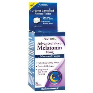  Natrol   Advanced Sleep Melatonin, 10 mg, 60 tablets 