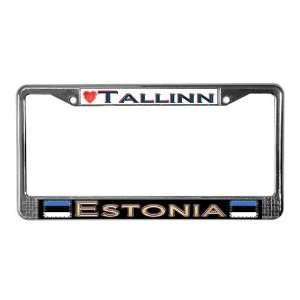 Tallinn, ESTONIA   Estonia License Plate Frame by 