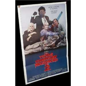   The Texas Chainsaw Massacre 2 ORIGINAL MOVIE POSTER 