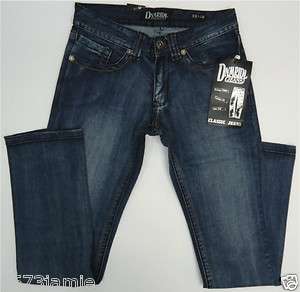 Men Urban Dark Indigo Slim Cut Comfort Fit Jeans DNMRIDL JEANS MSRP$68 