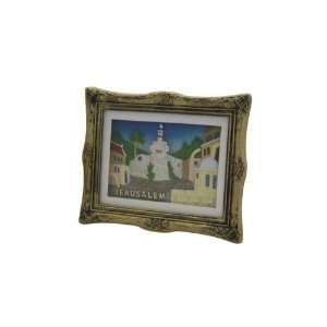 3D Framed Magnet of Jerusalem