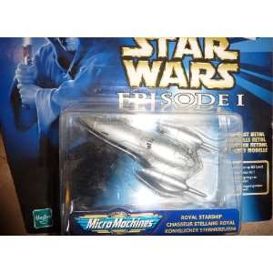   Wars Episode 1 Royal Starship Micro Machines Die Cast Toys & Games