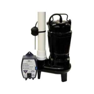 , Inc. E7055 USC3 PHCC Pro Series 1/2 HP Sewage Ejector Pump 