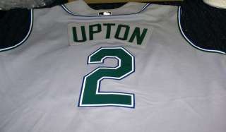 BJ Upton GAME USED Tampa Bay Devil Rays 2nd year JERSEY  