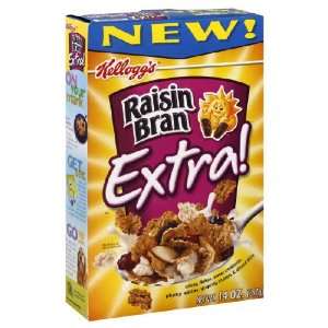 Kelloggs Raisin Bran Extra Cereal, 14 Grocery & Gourmet Food