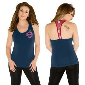  Atlanta Braves Womens Girl About Town Tank   Touch by 