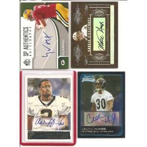  NFL Players . . . Featuring 2006 Bowman Chrome Cedric Humes 