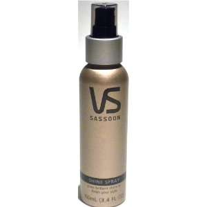 VS Sassoon Shine Hair Spray, Non aerosol Pump, 3.4 Fl Oz (100 mL)