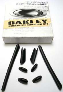 OAKLEY HALF JACKET REPLACEMENT NOSE PADS & EAR SOCKS BL  