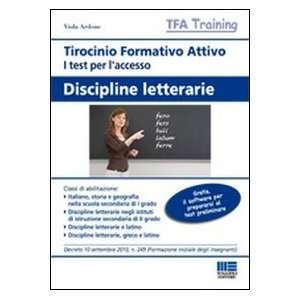  Tirocinio formativo attivo. Discipline letterarie 