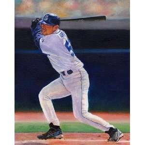  Ichiro Suzuki Seatle Mariners Giclee on Canvas Sports 