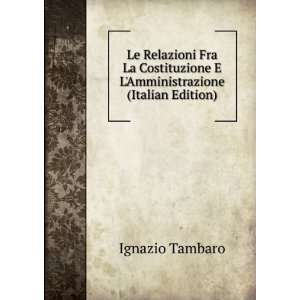   Amministrazione (Italian Edition) Ignazio Tambaro Books