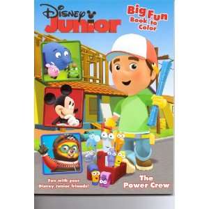  Disney Junior Big Fun Book to Color ~ the Power Crew 