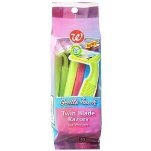   Gentle Touch Twin Blade Disposable Razors, 10 ea 