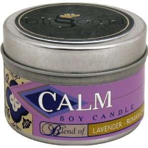  Calm Aromatherapy Soy Candle   8 oz Travel Tin