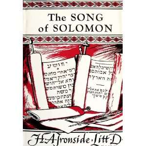  The Song of Solomon H. A. Ironside Books