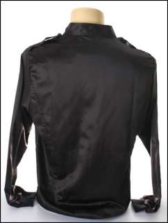 New Black Generation Zipper Rider Shade Jacket Shirt M  