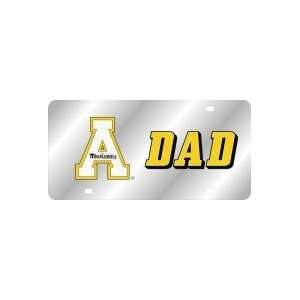  Appalachian State Dad Laser Color Frost License Plate 