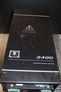 Unico 2400 Performance Drive Item# 112462 ECL 0 2490 AC  