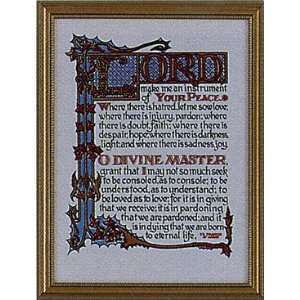  Prayer of Saint Francis Framed Print