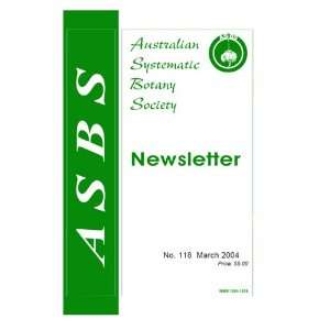 Australian Systematic Botany Society Newsletter  Magazines