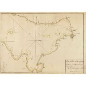  1766 map of Philippines, Subic Bay