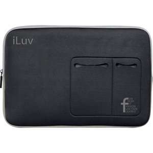  New   iLuv Carrying Case (Sleeve) for 15 Notebook   Black 