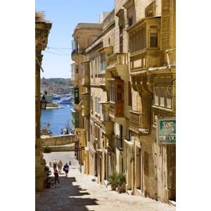  Street in Valletta by Jean pierre Lescourret, 48x72