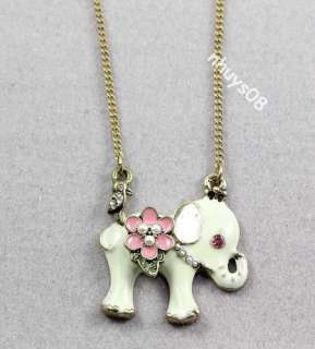 Free Ship Betsey Johnson elephant Bracelet Earrings Necklaces set 