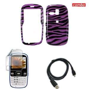  Samsung R350/351 Combo Black/Purple Zebra Design 