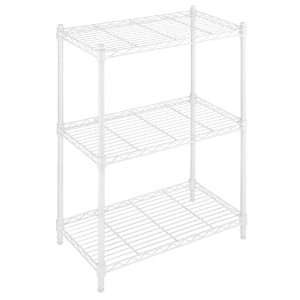  Supreme 3 tier Shelving, SMALL 30Hx23W, WHITE