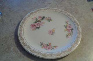 VINTAGE PLATTER PINK CROOKSVILLE CHARGER APPLE BLOSSOM  