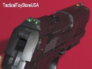 NEW co2 Licensed RUGER p345pr p345 Pistol FIBER OPTIC SIGHTS nbb 