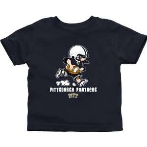 NCAA Pitt Panthers Infant Little Squad T Shirt   Navy Blue