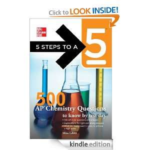 Steps to a 5 500 AP Chemistry Questions to Know by Test Day (5 Steps 