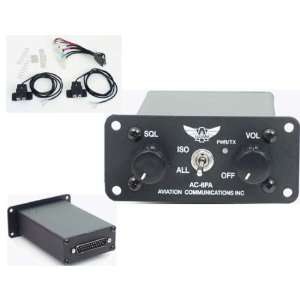  Avcomm Panel Mount Aircraft Intercomm Electronics