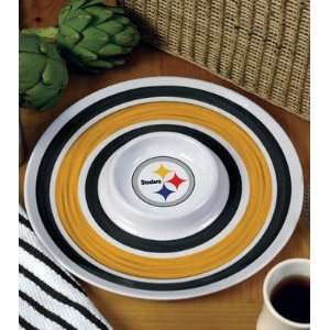   Pittsburgh Steelers Melamine 14 Chip and Dip Set