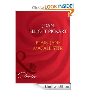 Plain Jane MacAllister JOAN ELLIOTT PICKART  Kindle Store