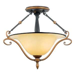  Quoizel EY1720SE Emily 15 Inch Jumbo Semi Flush Mount with 