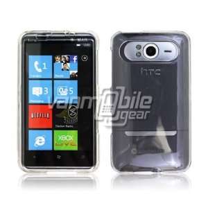 VMG HTC HD7/HD7S   Clear Hard 2 Pc Transparent Glossy/Smooth Plastic 