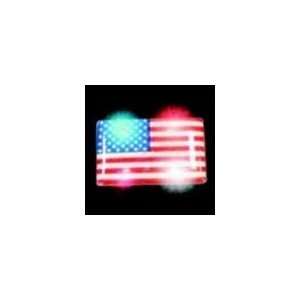  U.S.A. flag Blinkies, rectangular