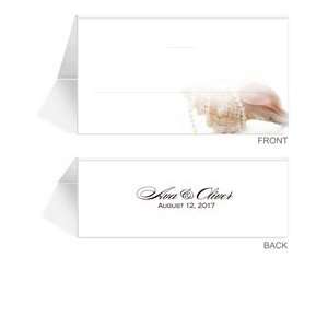   Personalized Place Cards   Nautilus Pearls My Jewel