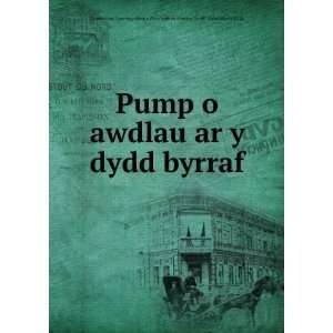   Cymreigyddion a Phrydyddion Merthyr Tydfil. Eisteddfod (1822). Books