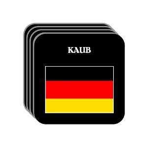  Germany   KAUB Set of 4 Mini Mousepad Coasters 